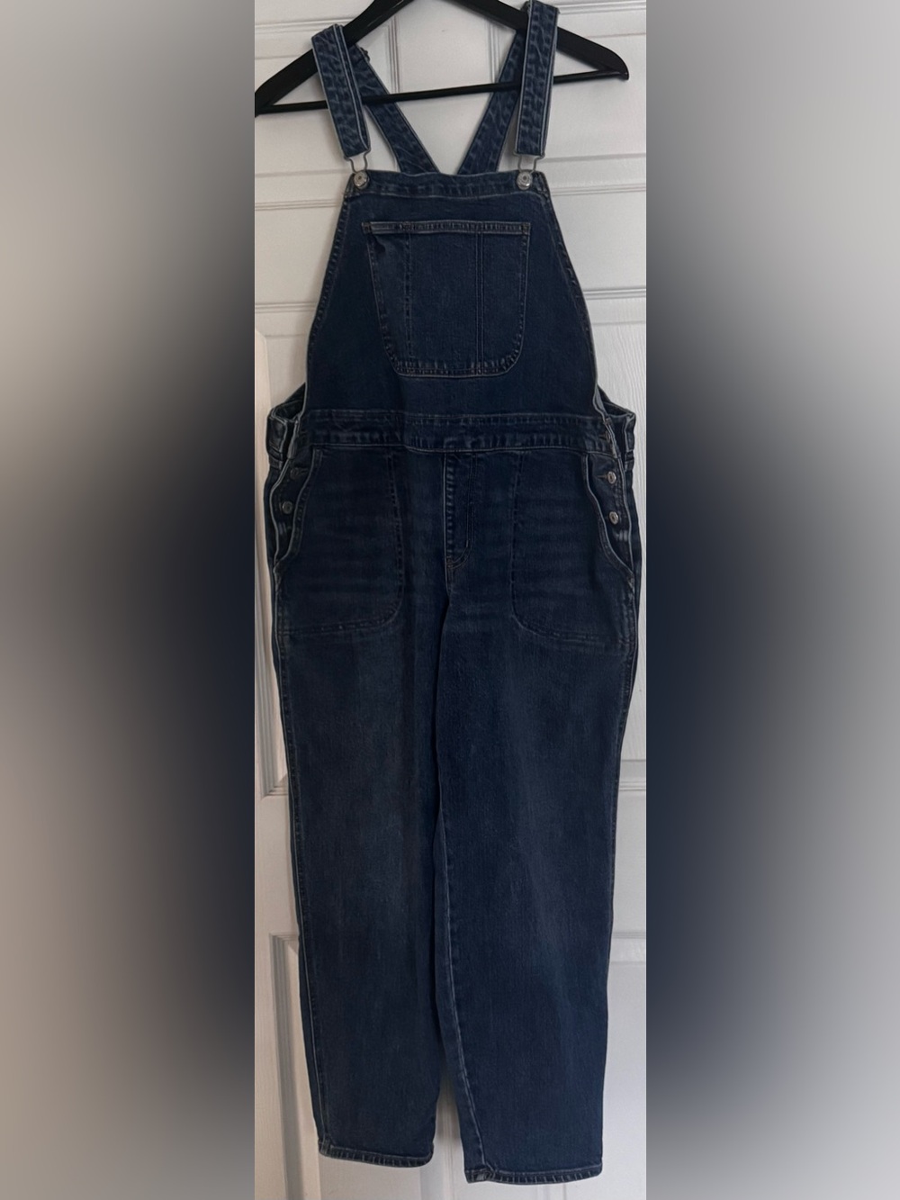 Old Navy Dark Blue Denim Overalls